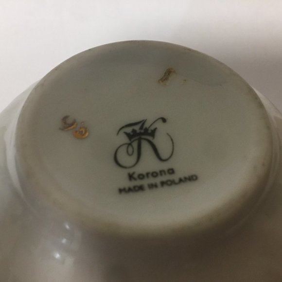 Tea Coffee Cup Christmas Mistletoe Korona Poland - Picture 10 of 16